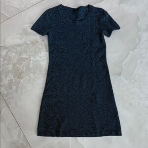 Theory Dark Gray Mini Dress